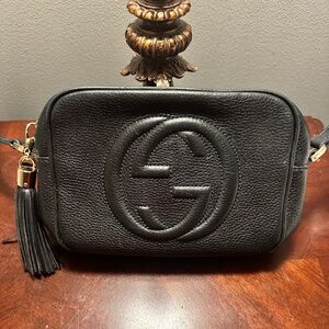 Gucci Black Leather Soho Disco
